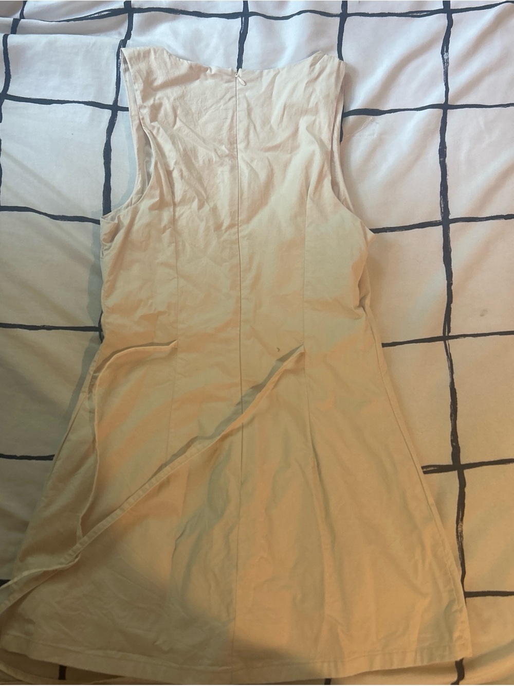 Yumiko Crème mini dress- Princess Polly